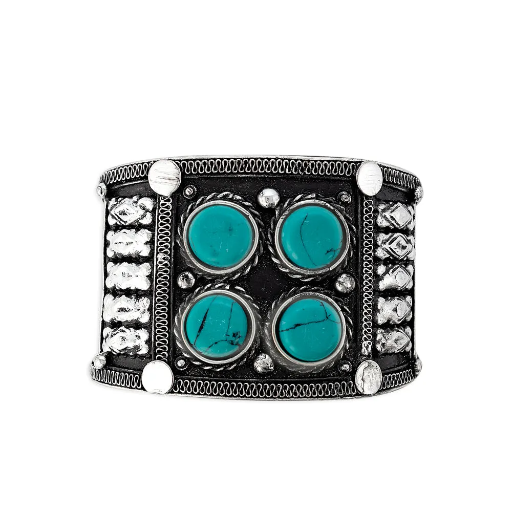 Four Corners Cuff Bracelet