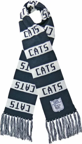 Geelong Cats Heritage Emblem Bar Scarf