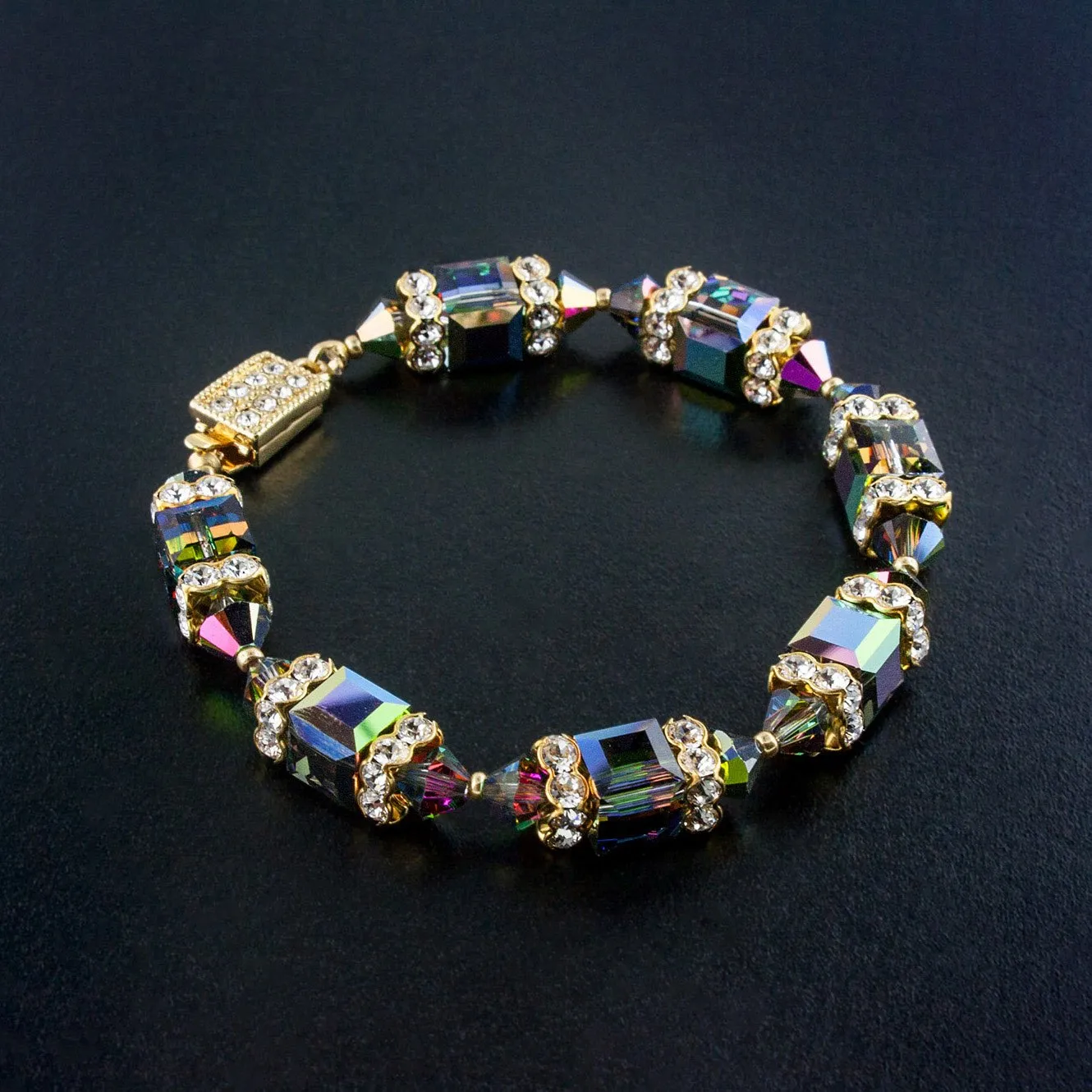 Geometric Beaded Bracelet