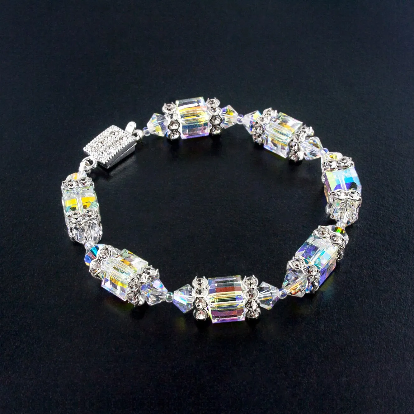 Geometric Beaded Bracelet