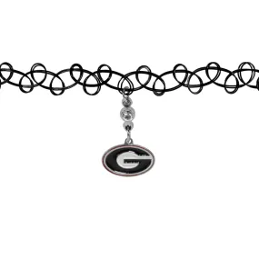 Georgia Bulldogs Knotted Choker