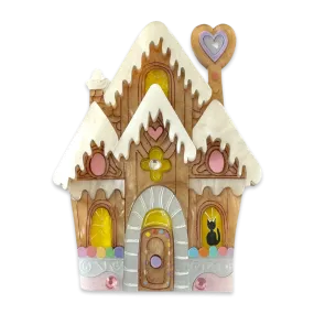 Gingerbread house 2023 - brooch - Set of 2