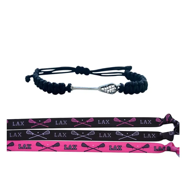 Girls Infinity Lacrosse Gift Set (Bracelet & Headbands)