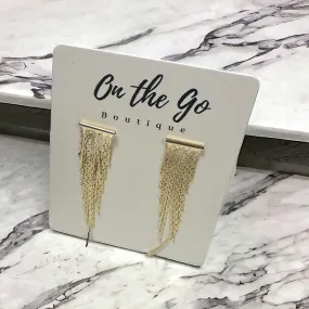 Gold Chandelier Earrings