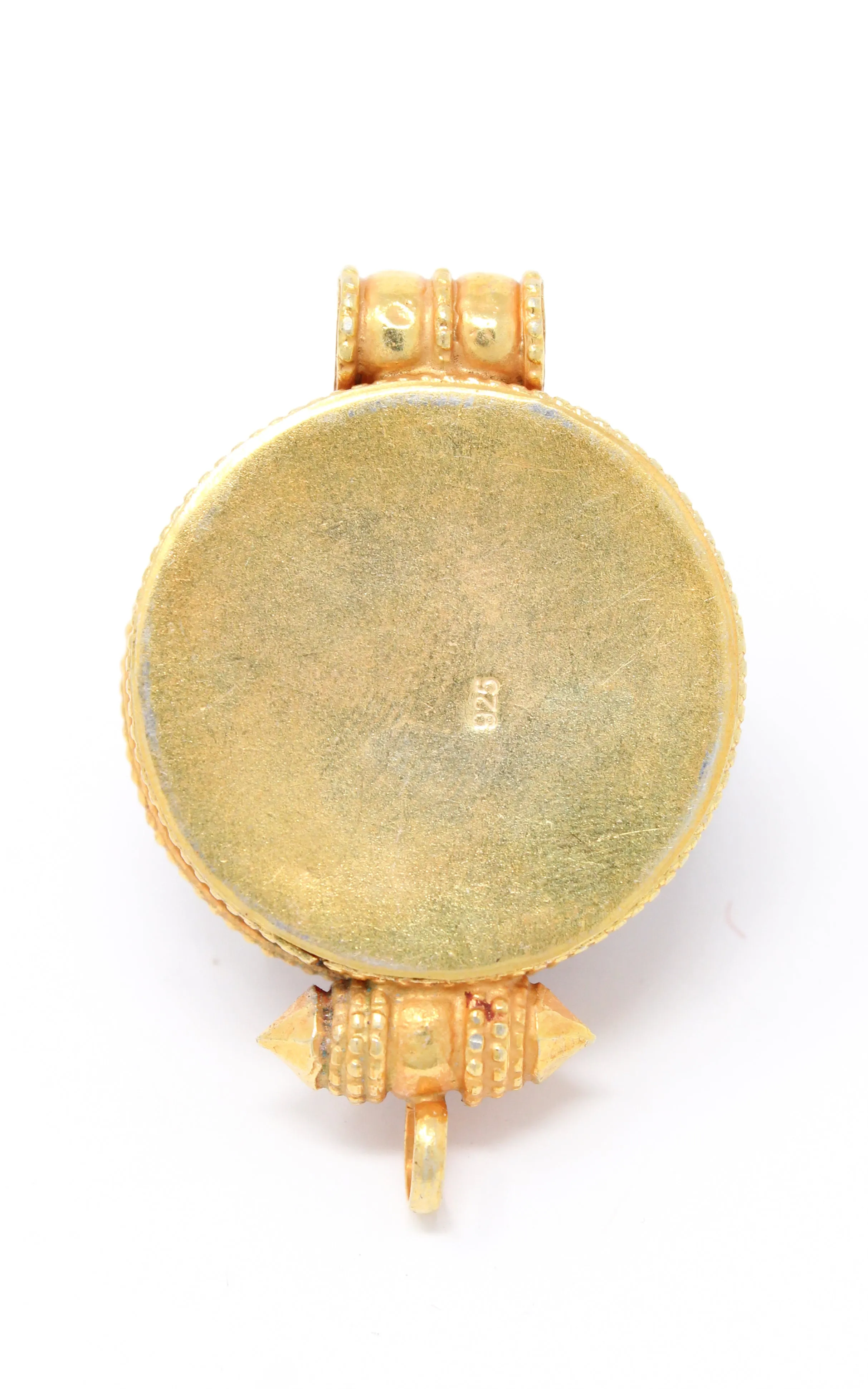 Gold Plated Double Dorjee Locket