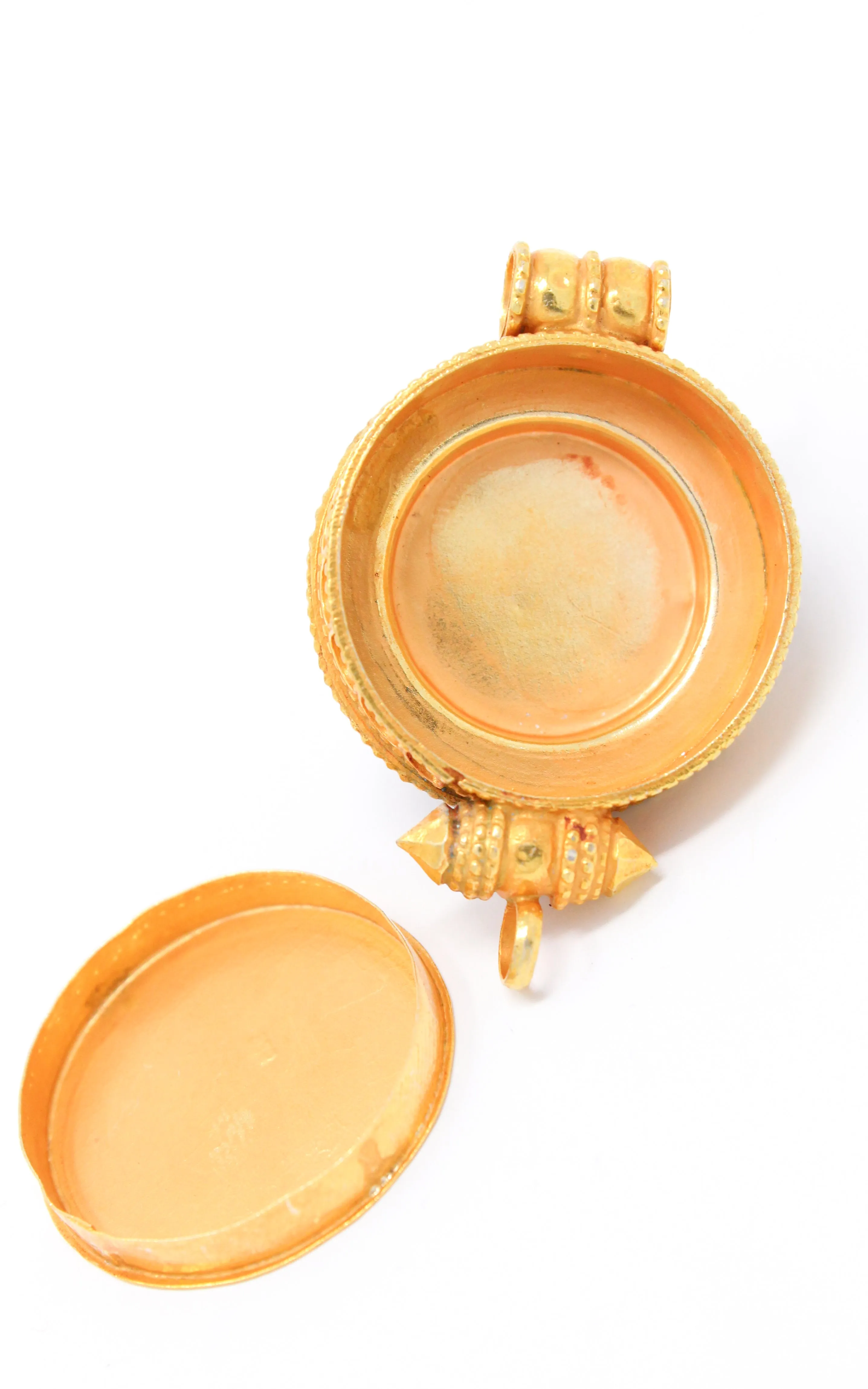 Gold Plated Double Dorjee Locket