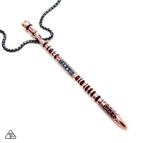 Habit: Lattice Series Wand Pendant