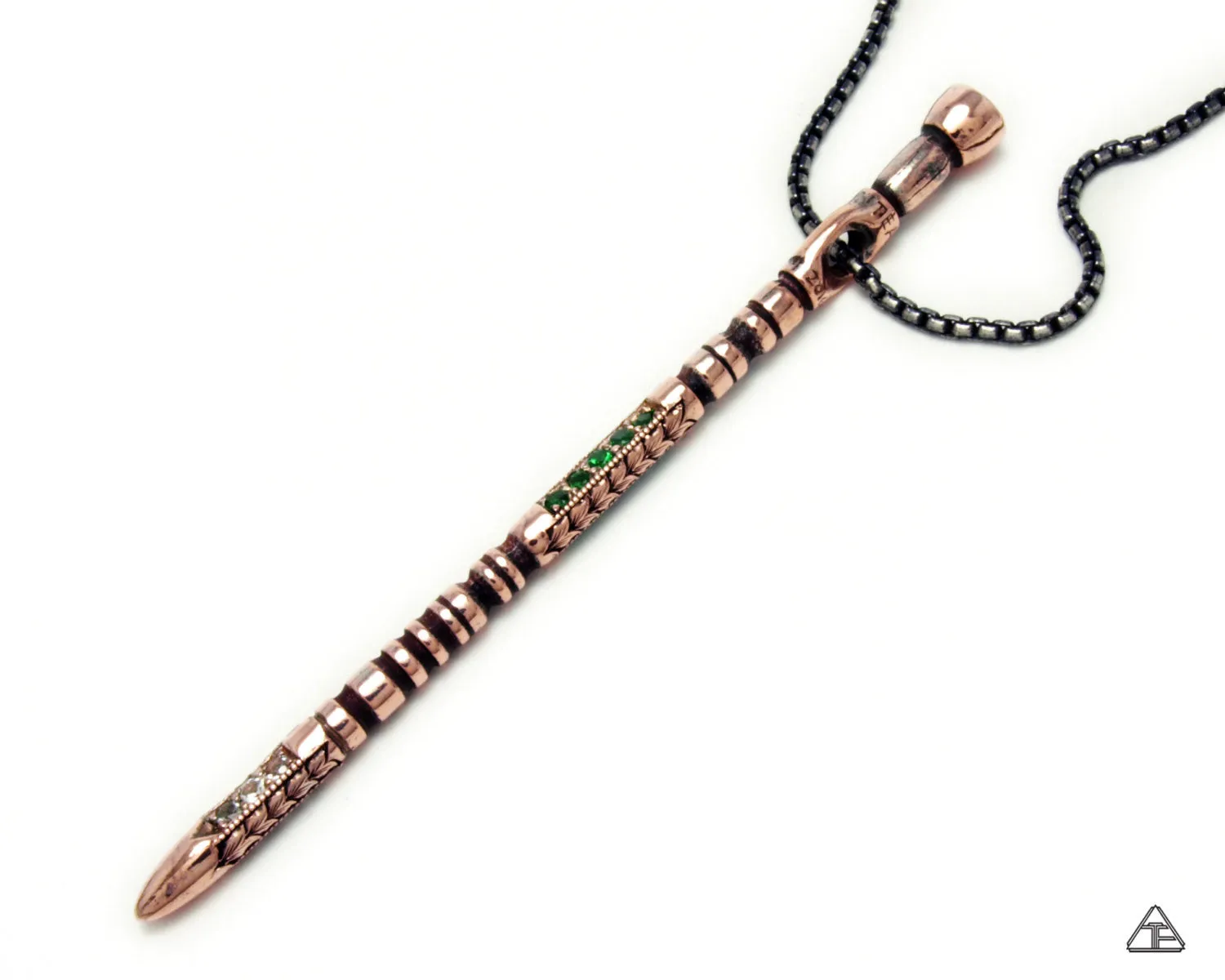 Habit: Lattice Series Wand Pendant