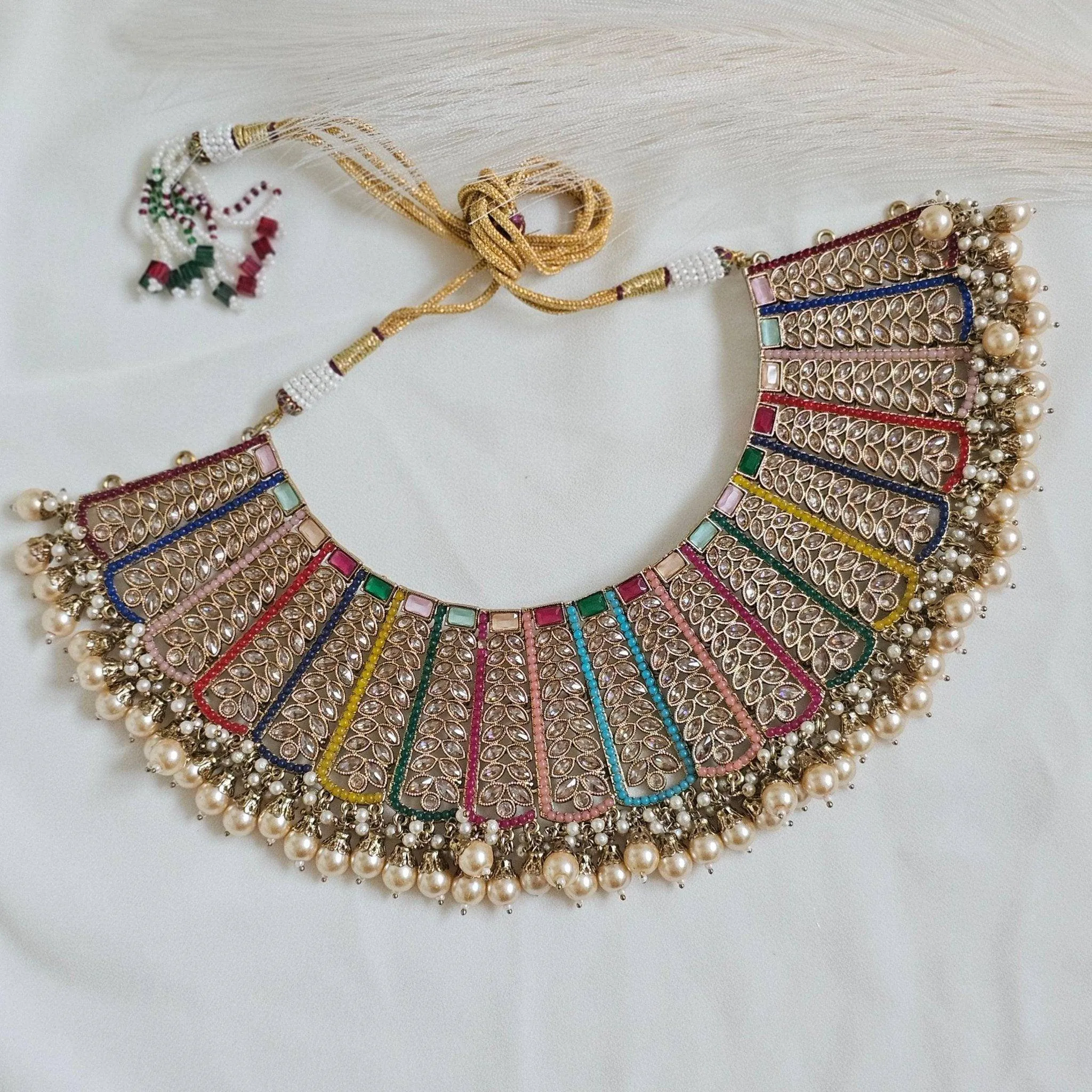 Inara - Polki Bridal Choker Set