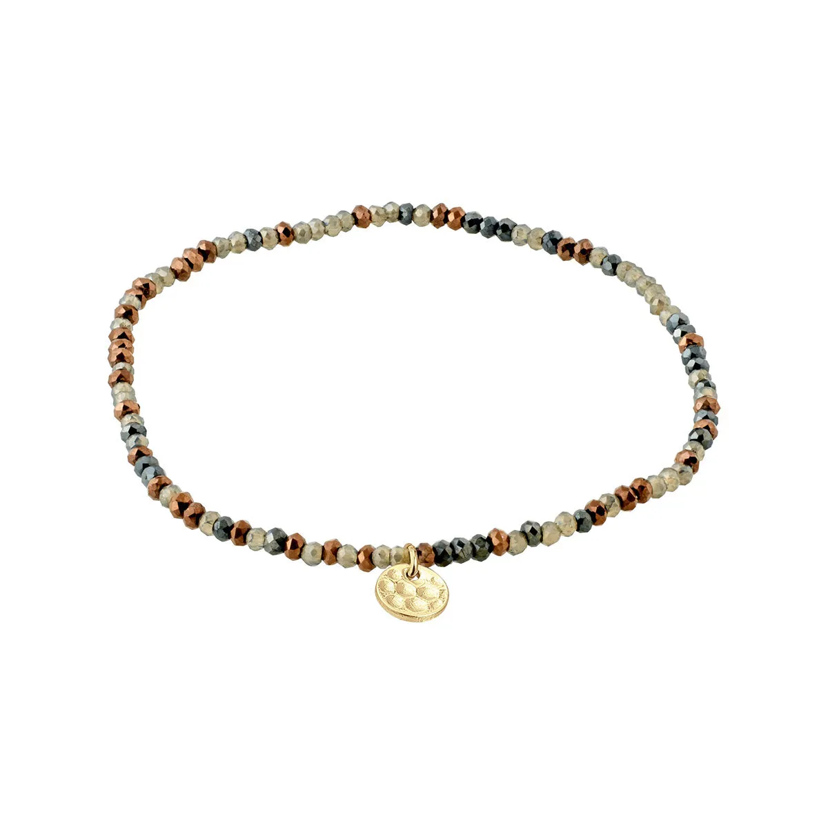 Indie Gold Plated Beaded Bracelet