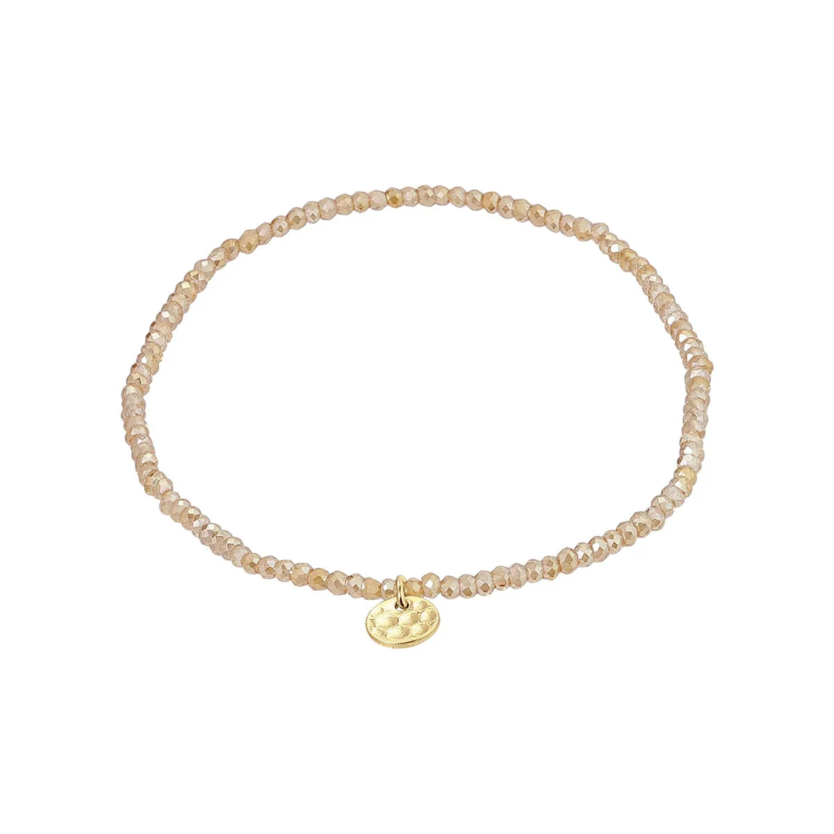 Indie Gold Plated Beaded Bracelet