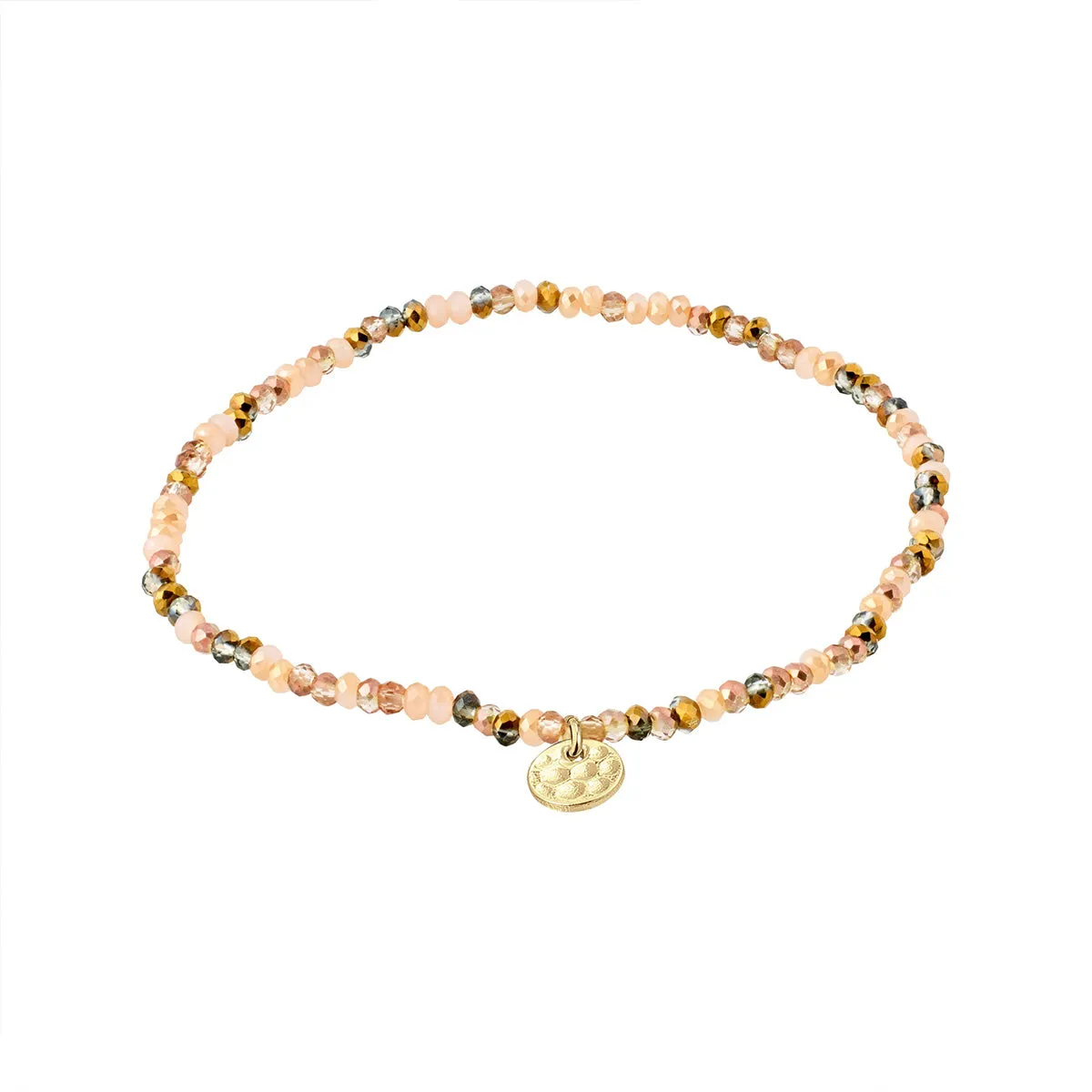 Indie Gold Plated Beaded Bracelet