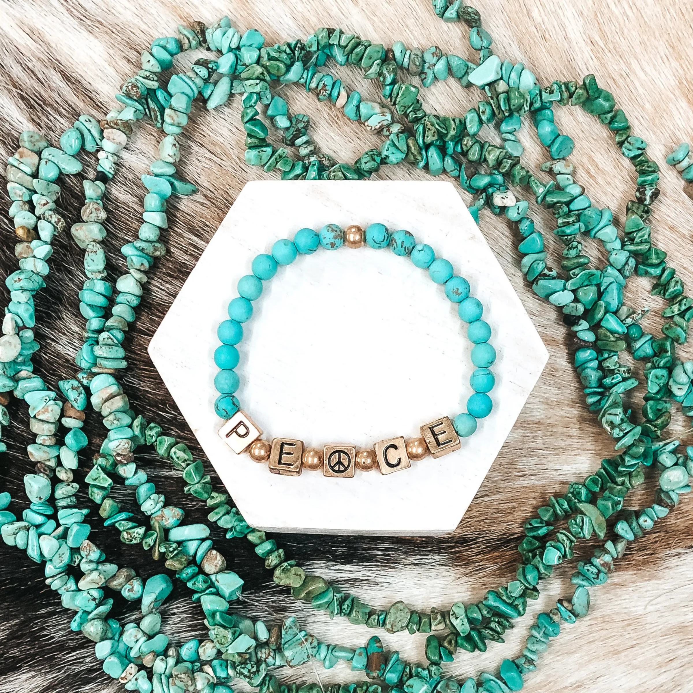 Inner Peace Bracelet in Turquoise