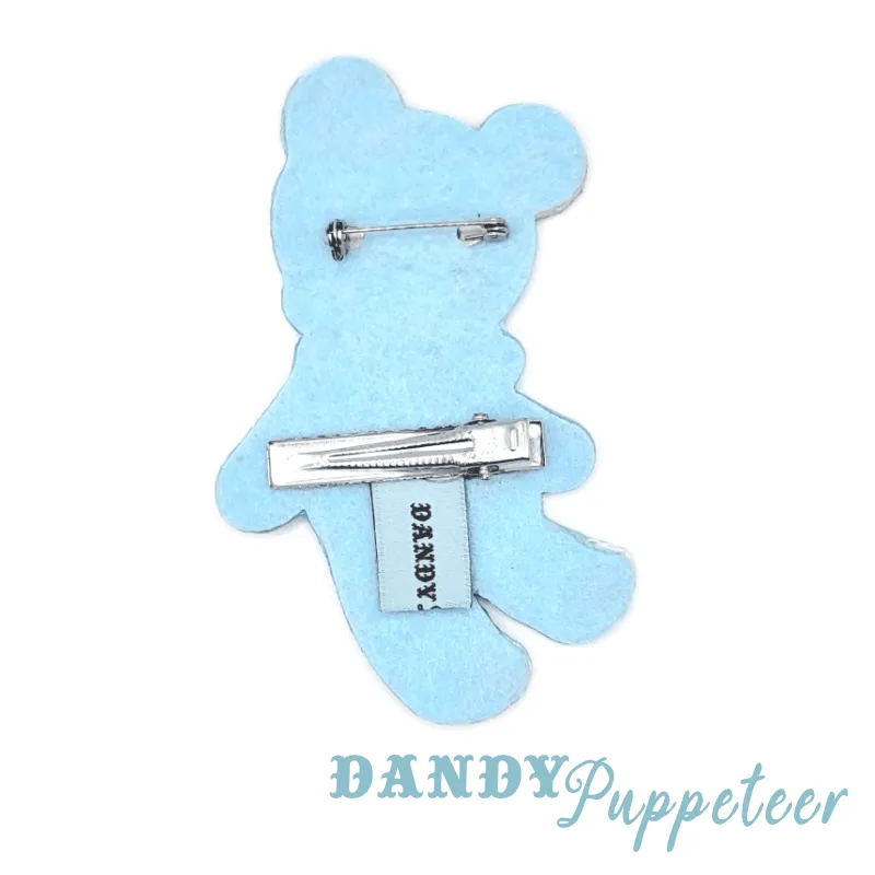 Instant Shipping! Cursed Bear Brooch