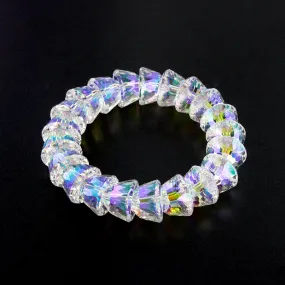 Iridescent Crystal Stretch Bracelet