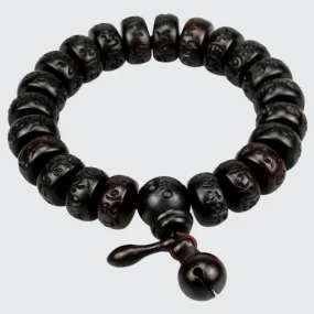 Japanese Natural Wood Male Bracelet