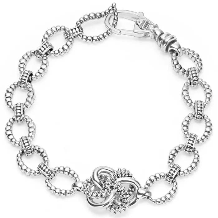 LAGOS Love Knot Link Bracelet in Sterling Silver