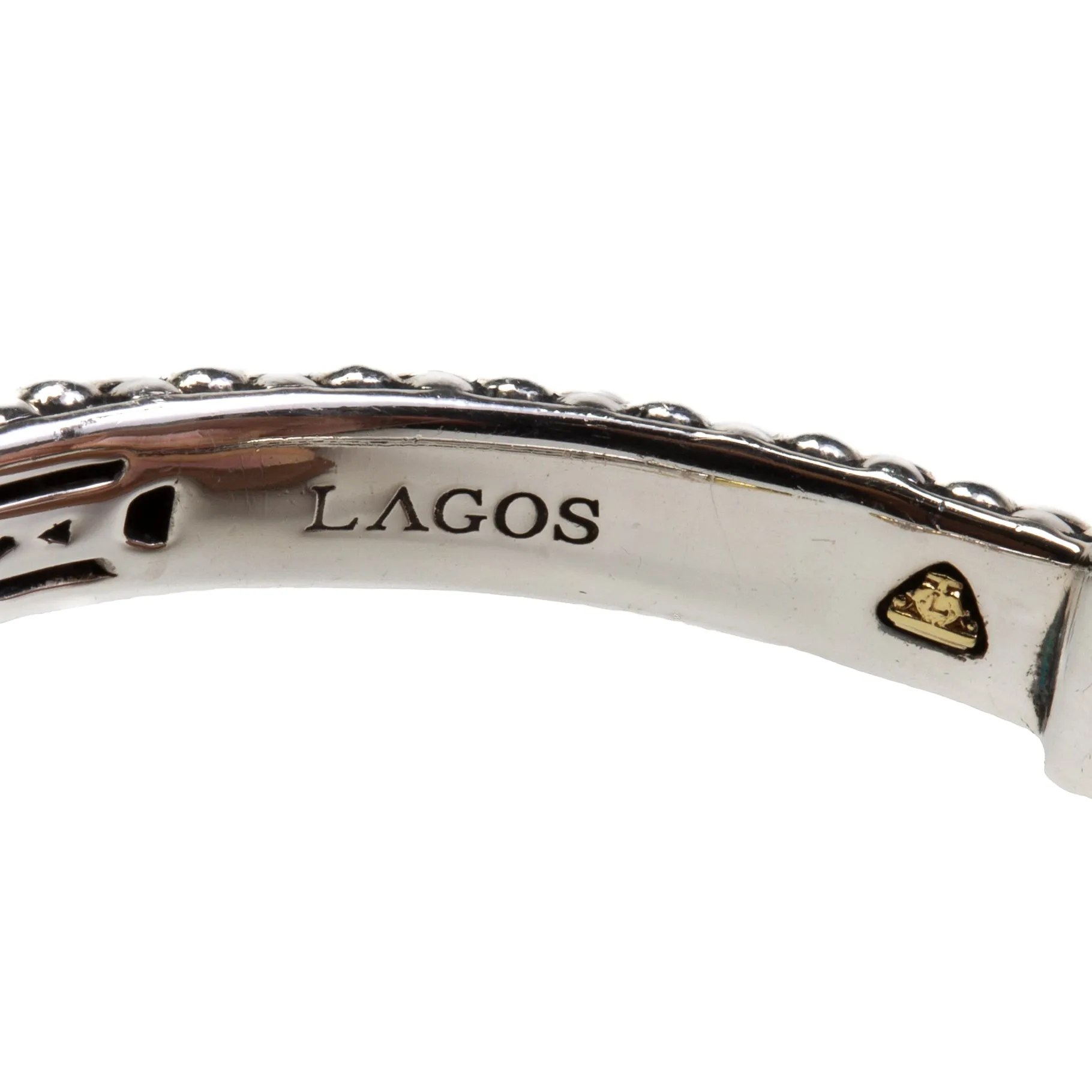 LAGOS Two Tone Caviar Bracelet