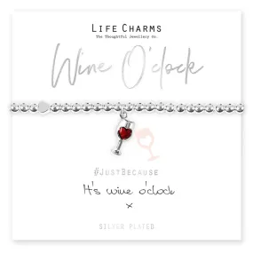 Life Charms - Wine O Clock Bracelet