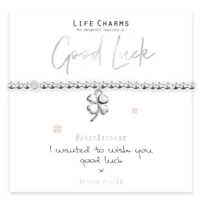 Life Charms Wish You Good Luck Bracelet