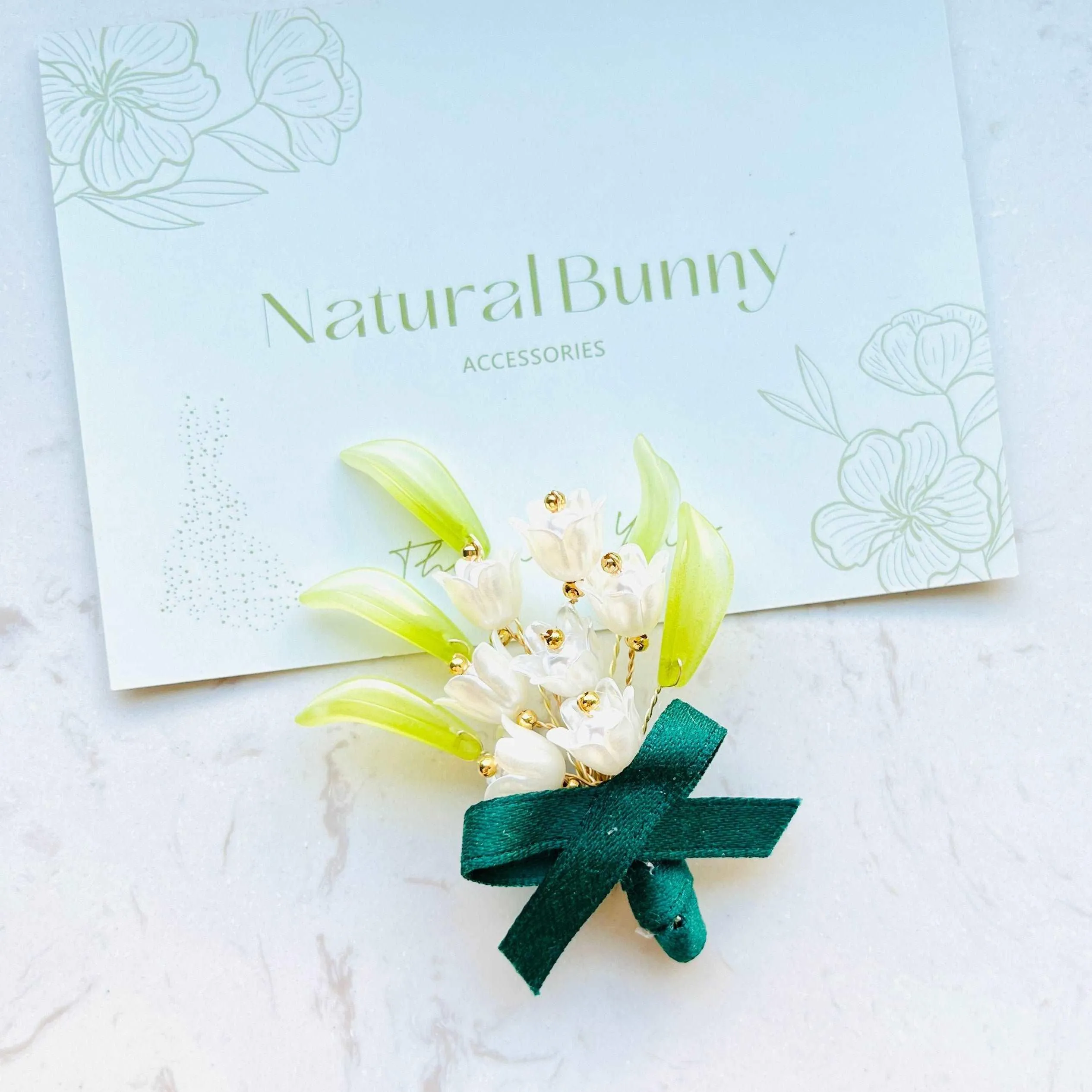 Lily of the Valley Brooch