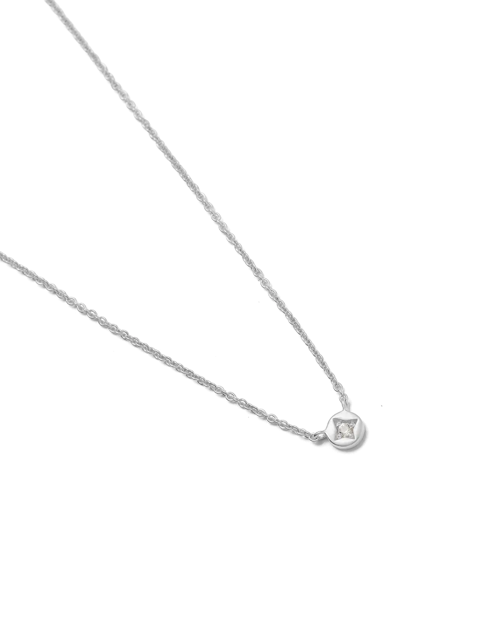 LUNA PETITE NECKLACE (STERLING SILVER)