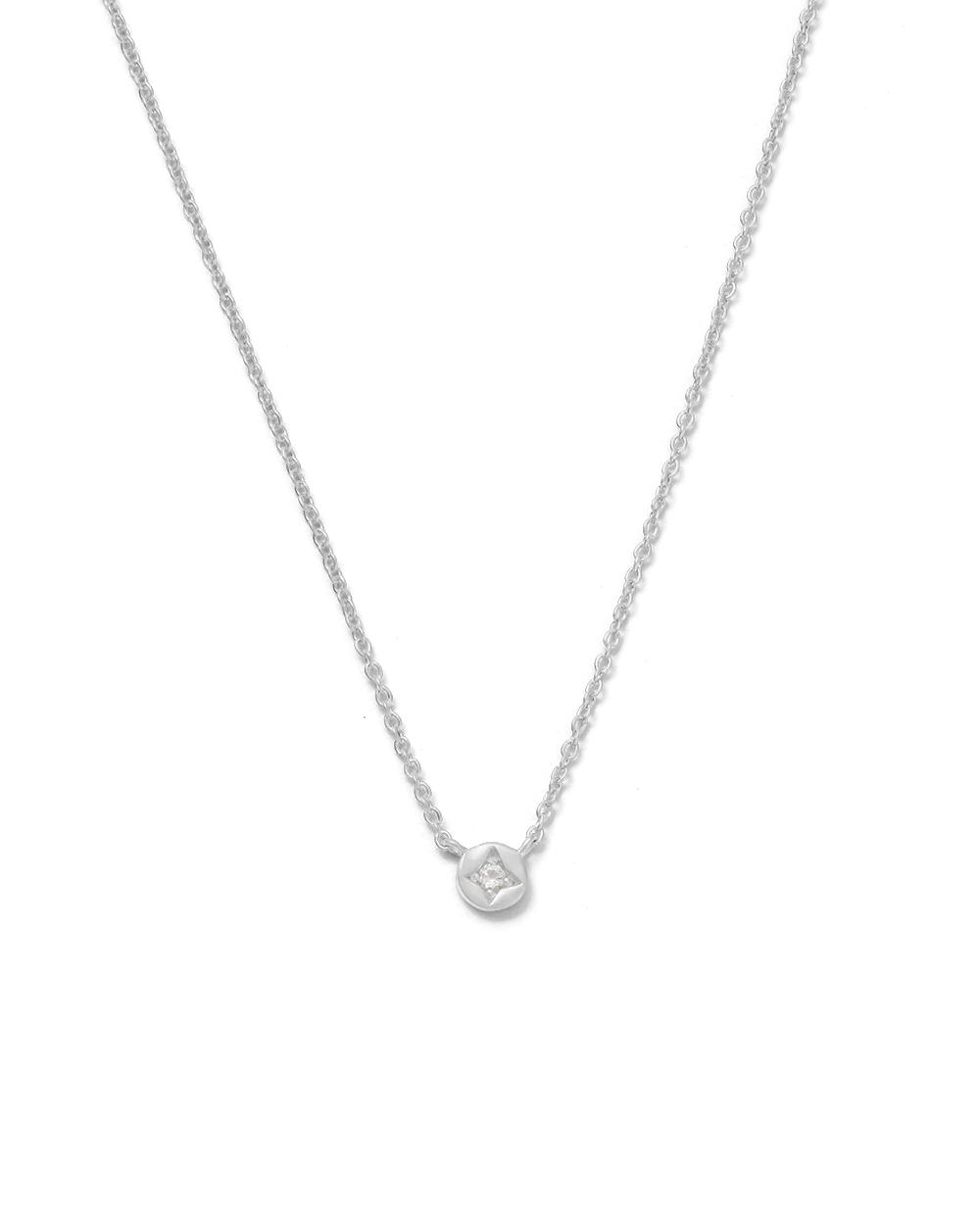 LUNA PETITE NECKLACE (STERLING SILVER)