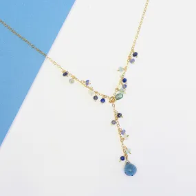 Luxe Treasure Necklace: Blue Ocean