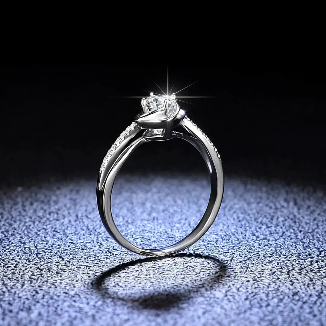 Luxury Moissanite Diamond Ring