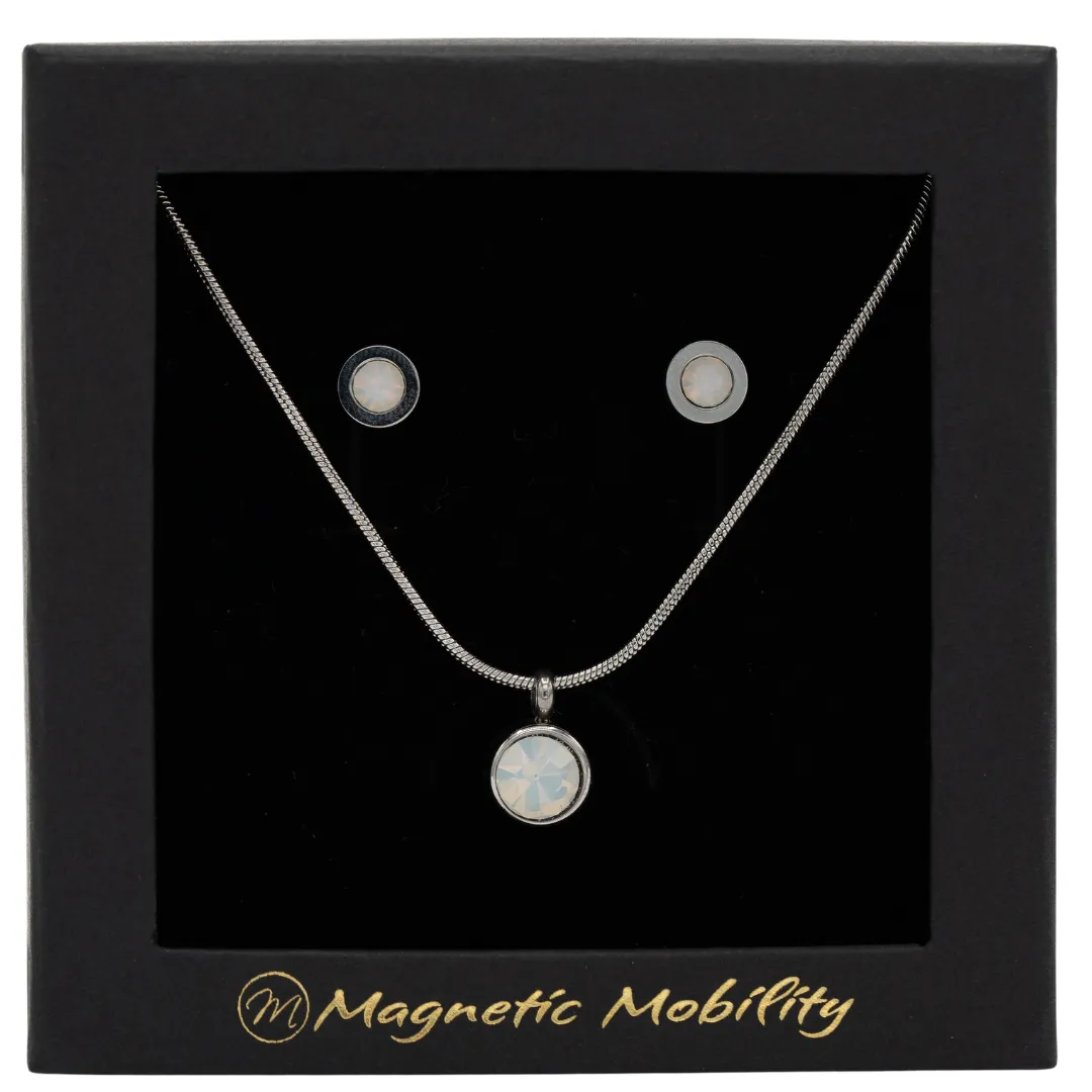 Magnetic Birthstone Gift Set - Earrings and Necklace | Magnetic Mobility