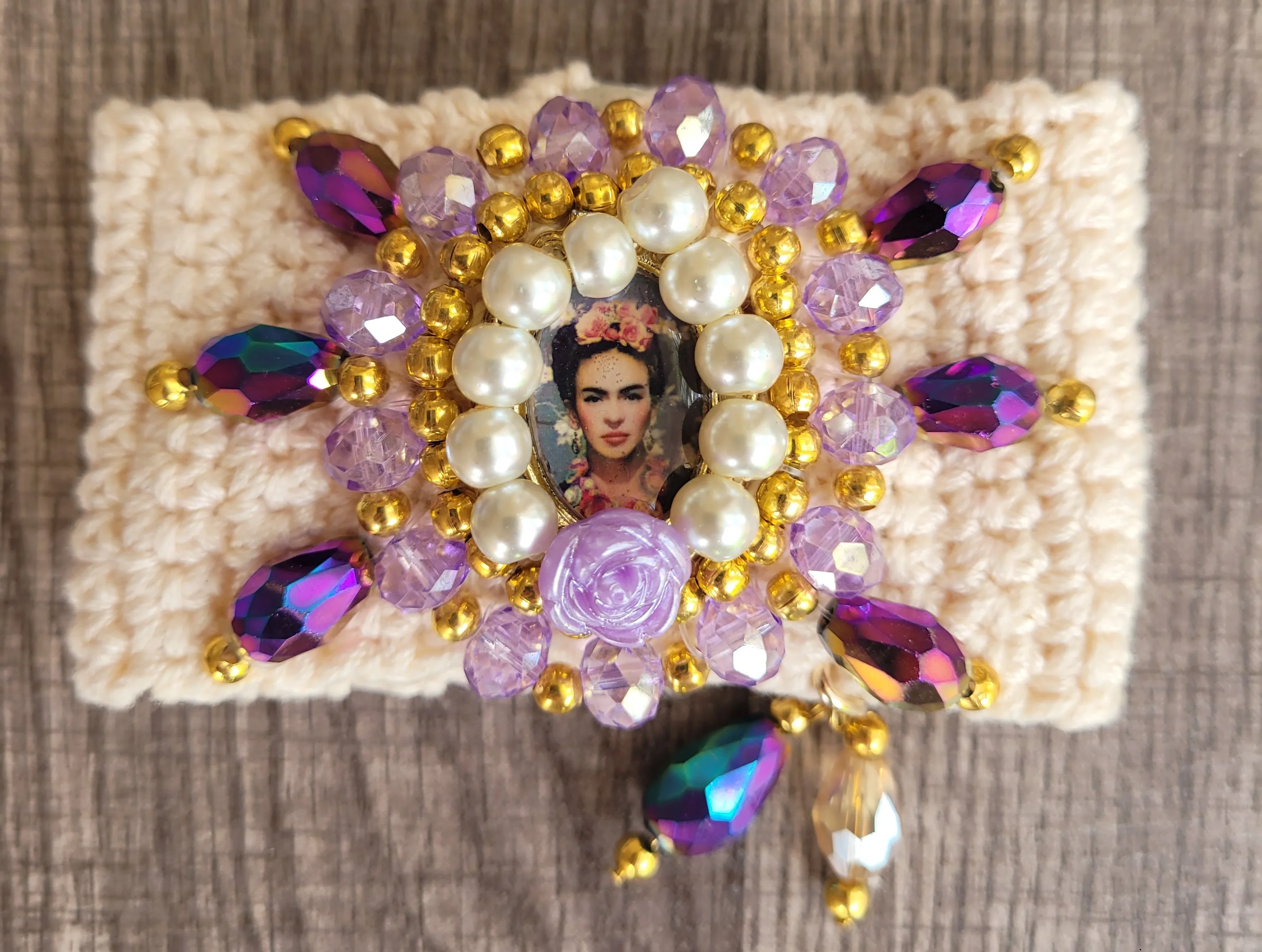 Maxi crotchet Frida bracelet