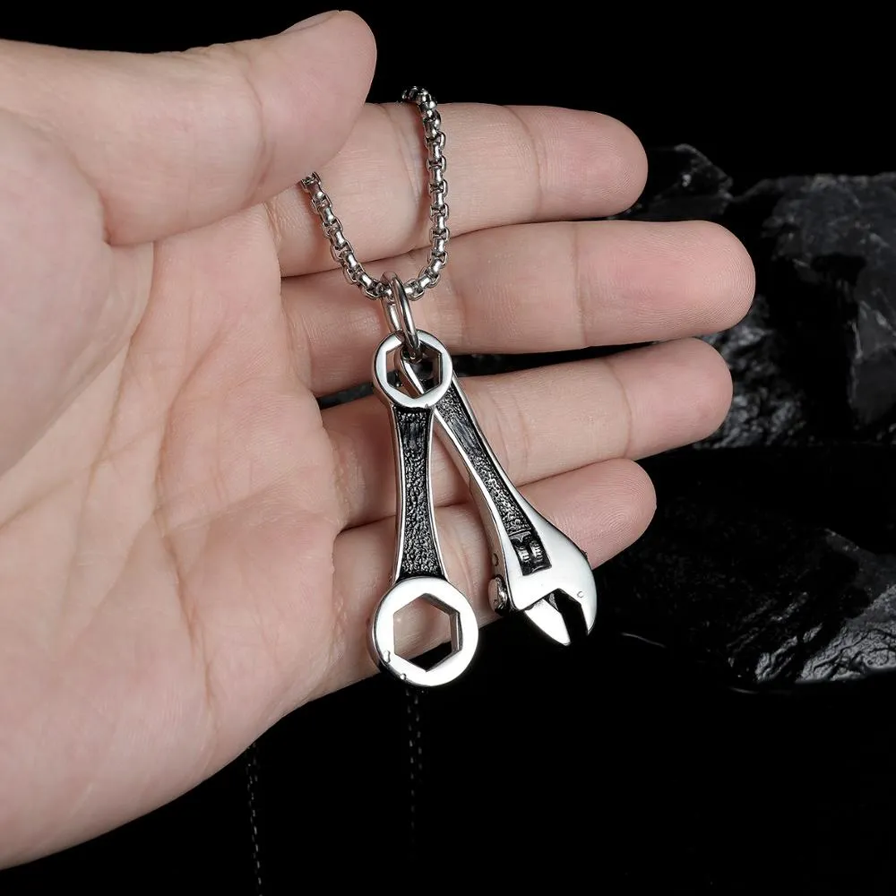 Mechanic Tools Necklace