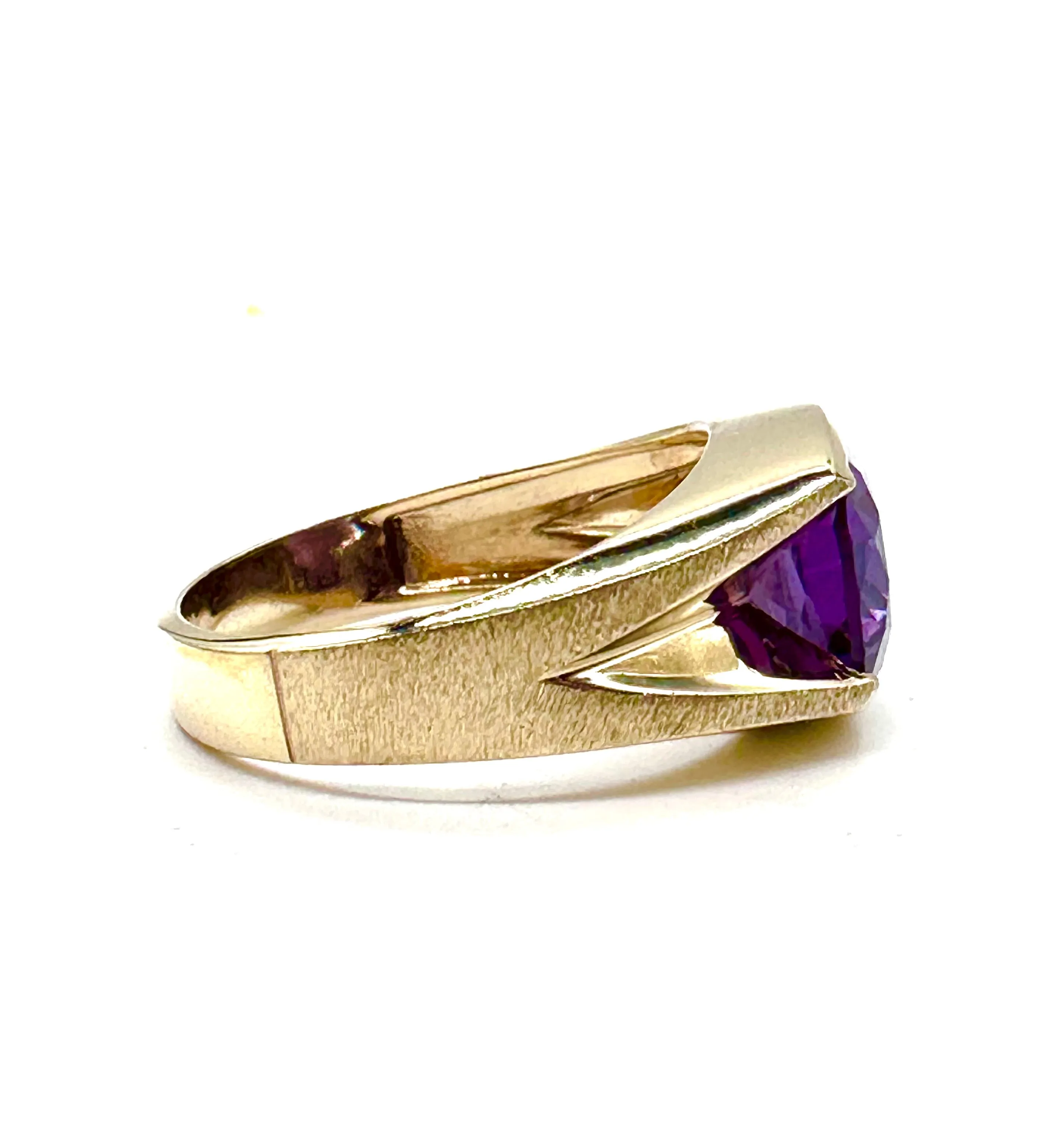 Men's Amethyst Ring