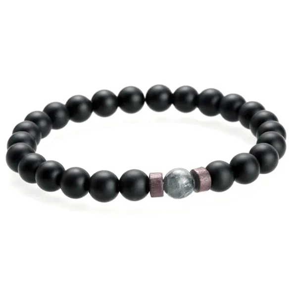 Men's Lava & Jasper Bracelet