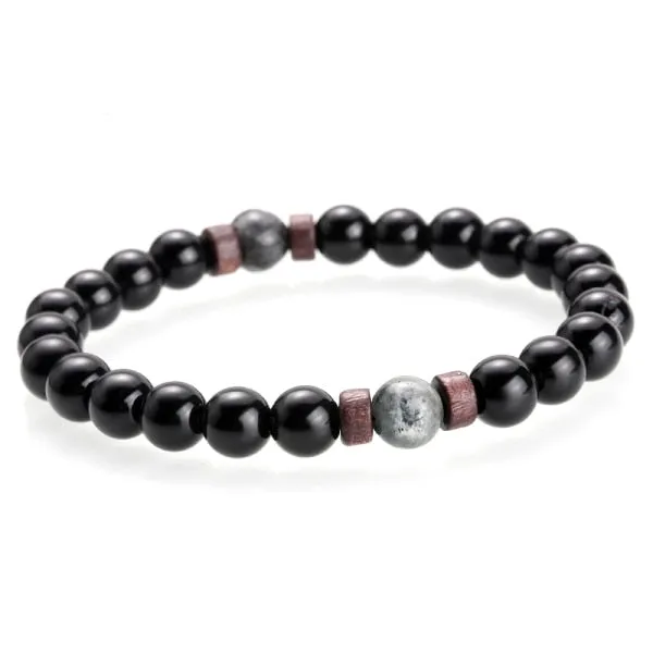 Men's Lava & Jasper Bracelet