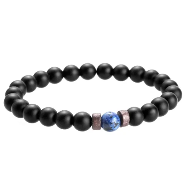 Men's Lava & Jasper Bracelet