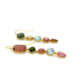 Mismatched Drop Earrings 0011