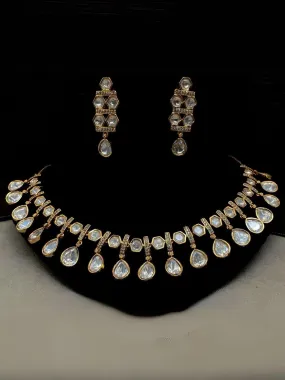 Moissanite Kundan Wedding Set