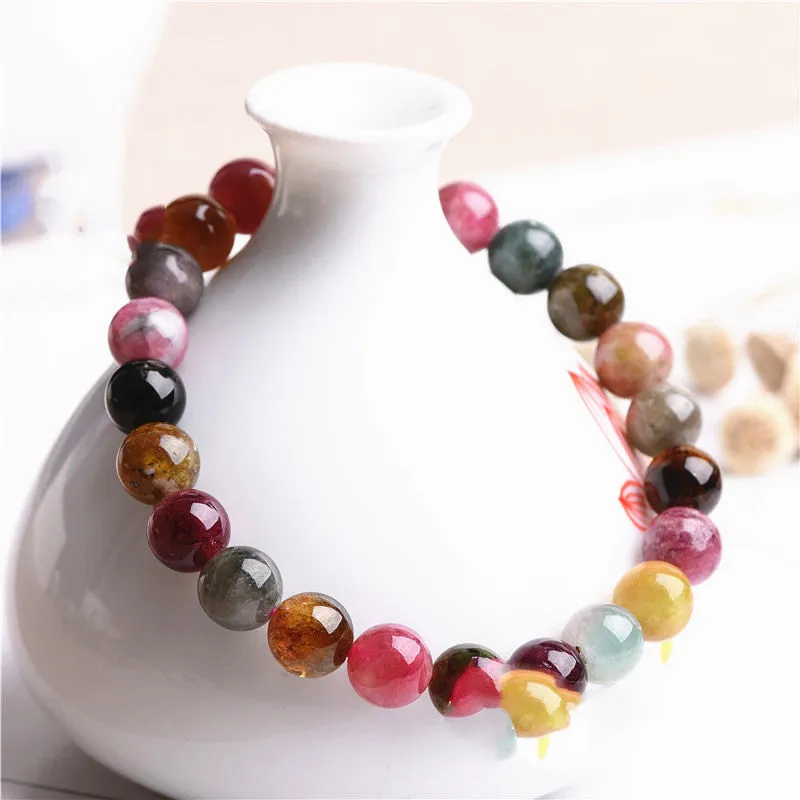 Natural Color Tourmaline Bracelet Fashion Tourmaline Bracelet