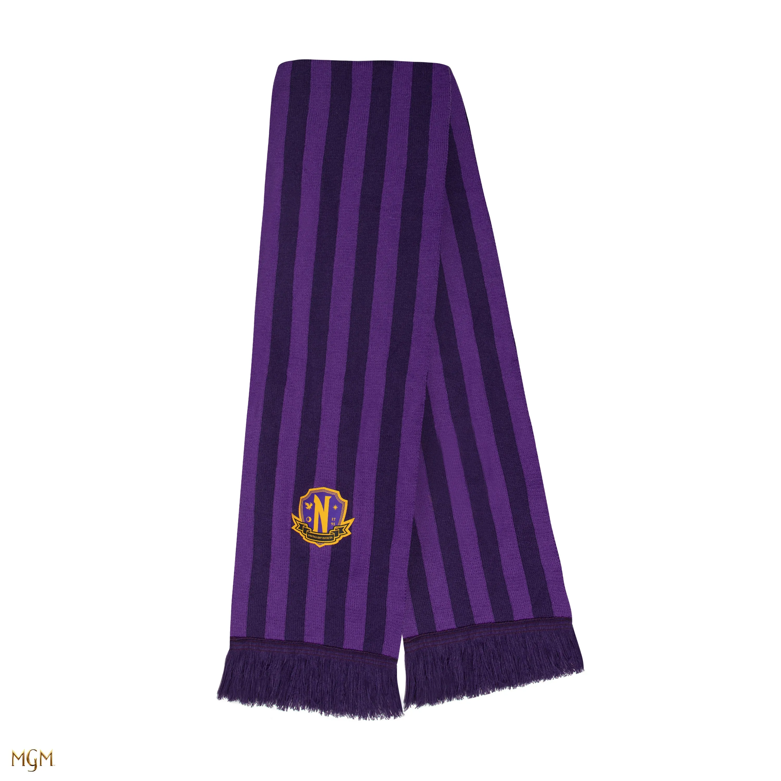 Nevermore Academy Purple Scarf