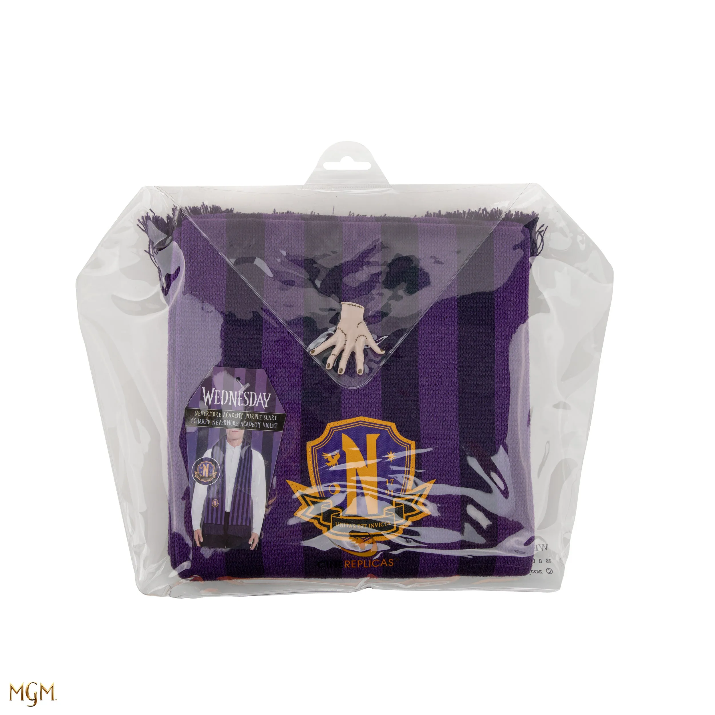 Nevermore Academy Purple Scarf