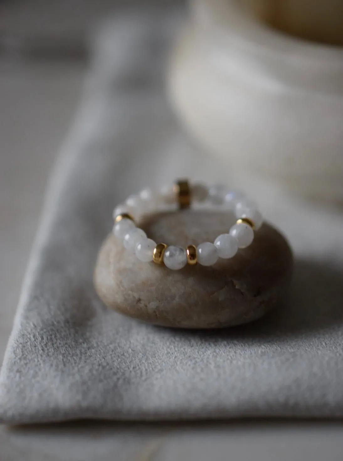 NEW BEGINNINGS - LITTLE RIVER ACUPUNCTURE BEAD RING