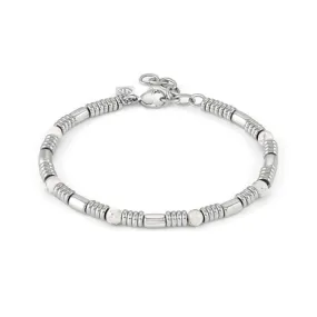 Nomination Instinct Bracelet, White Turquoise Stone, Stainless Steel