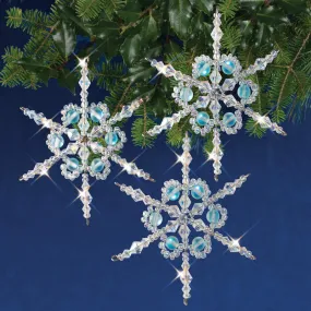 Nostalgic Christmas™ Ornament Kit - Shimmer Snowflakes