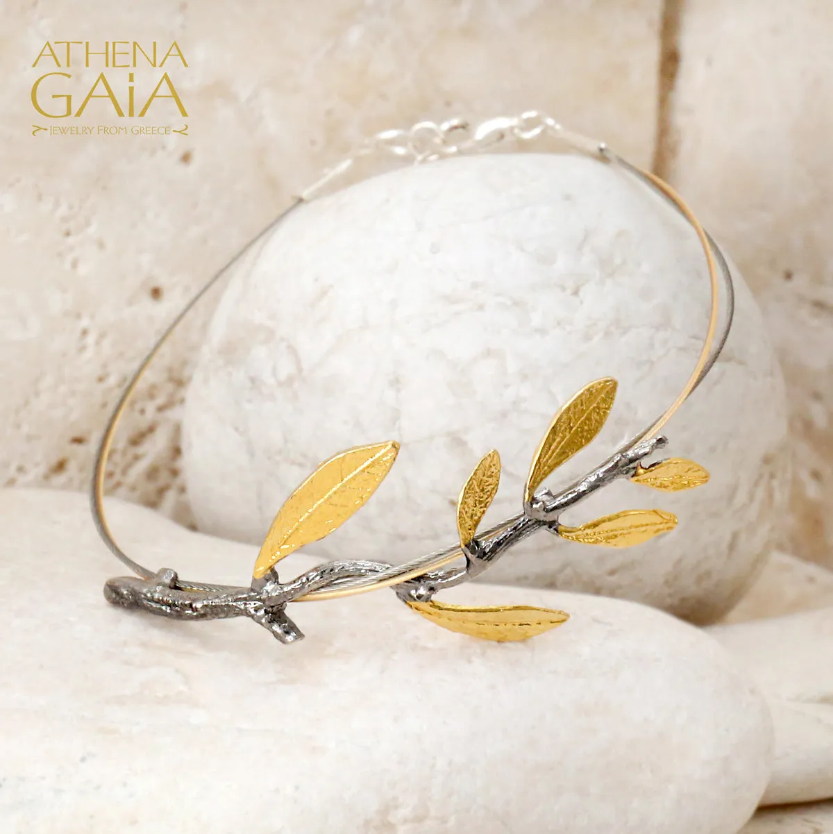 Olive Twig Bracelet