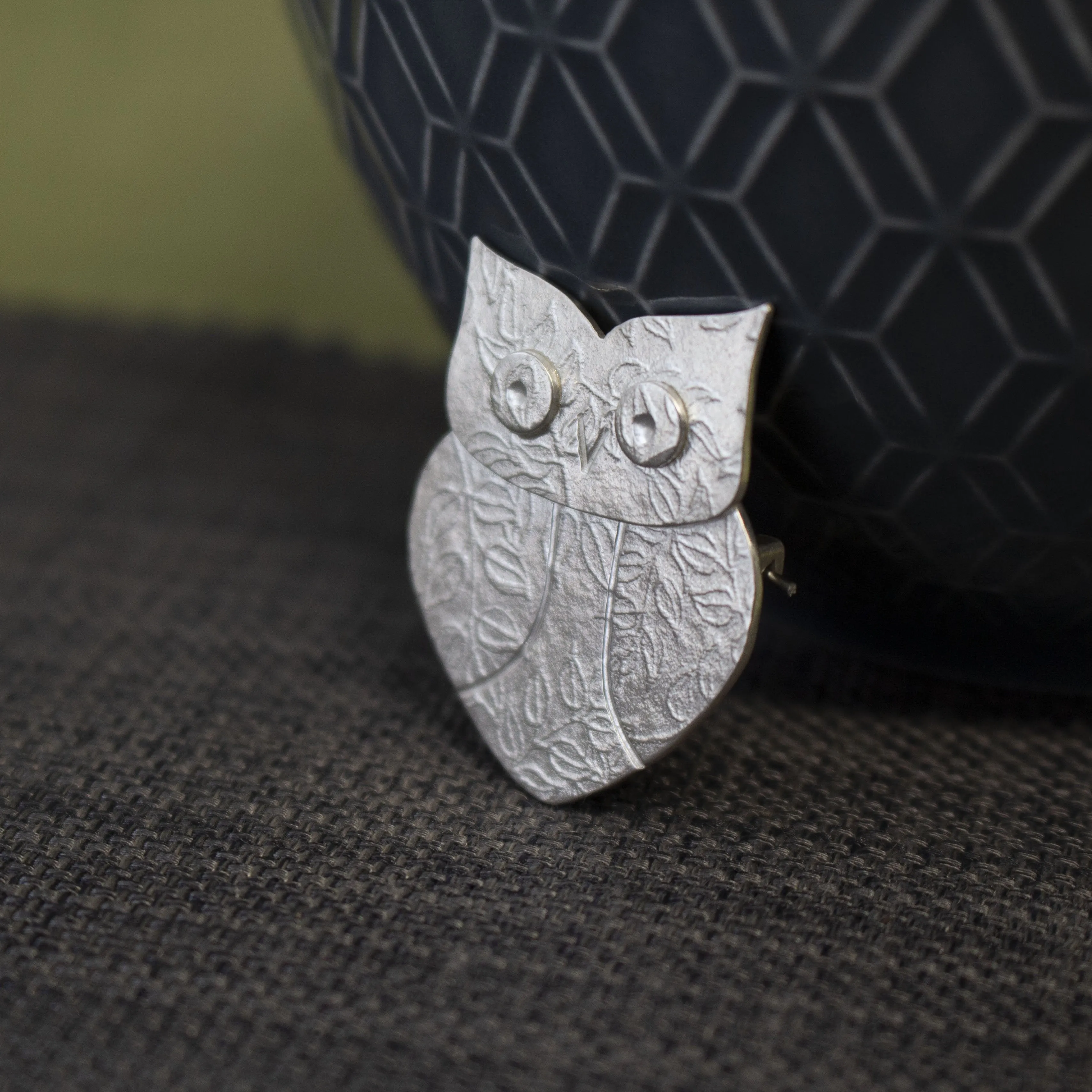 Owl Brooch