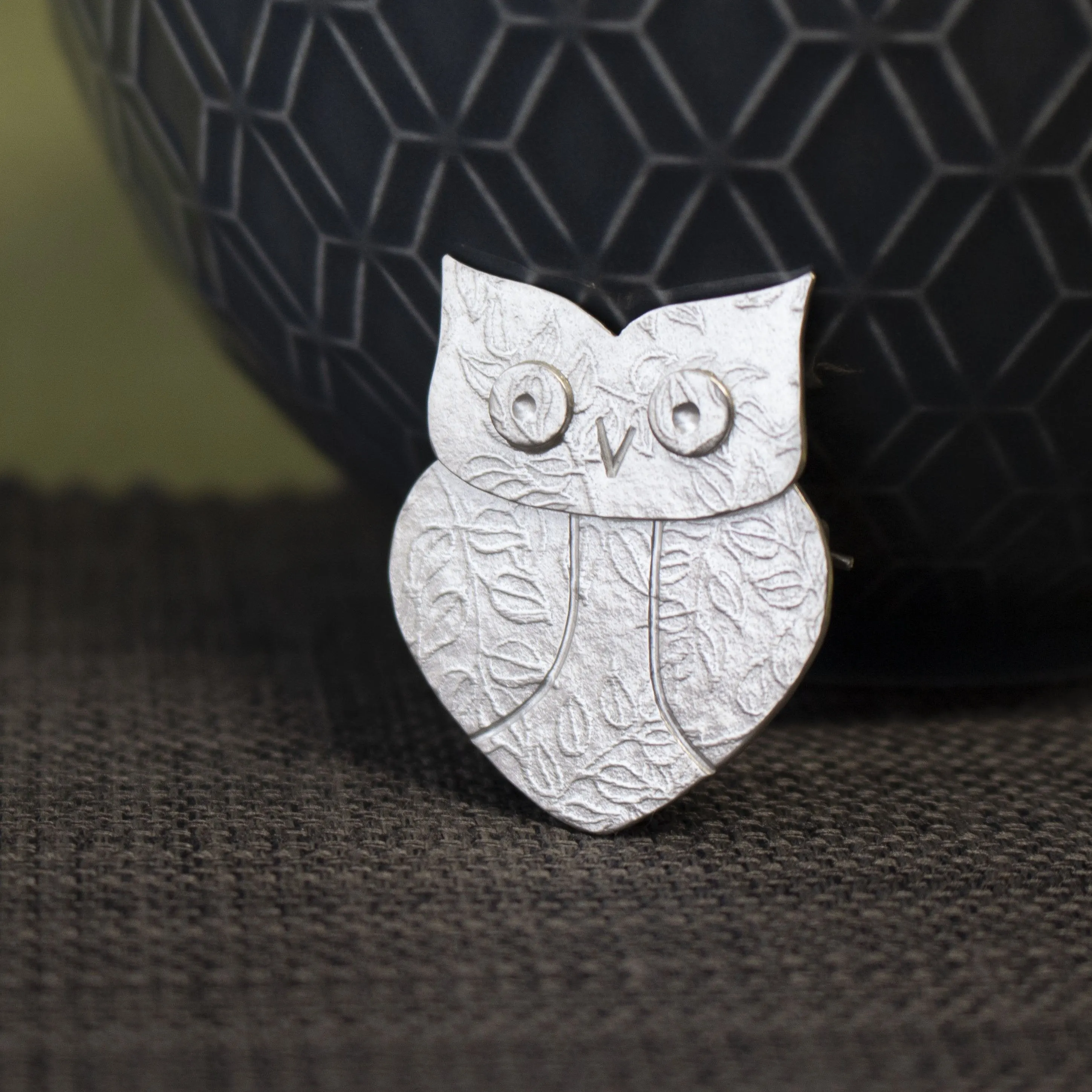 Owl Brooch