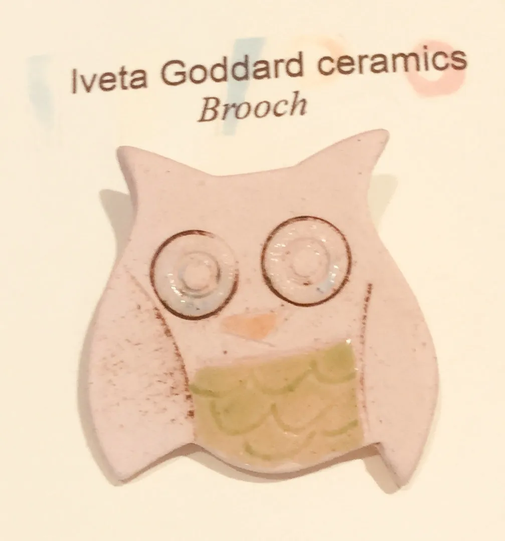 Owl Brooch