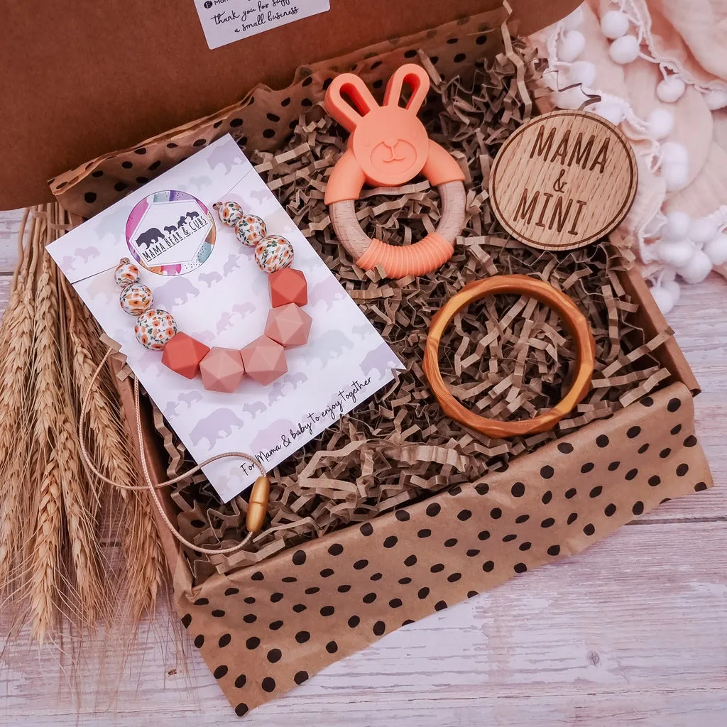 Peach Blossom Mama & Mini Box