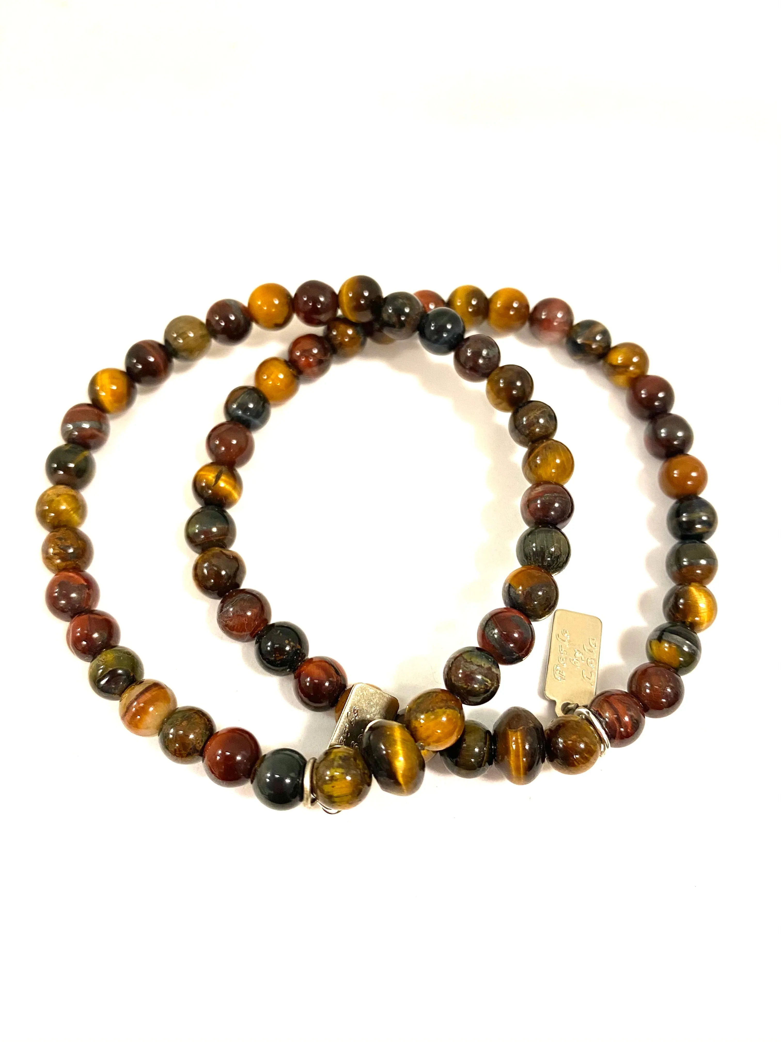 Perle by Lola Small Tiger Eye Bracelet